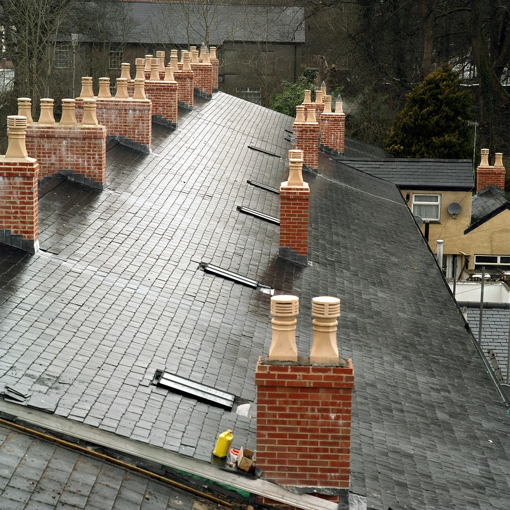 slate roofs