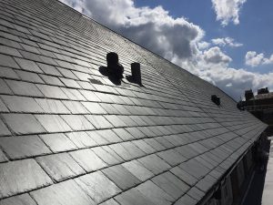 Minchenden School slate roof