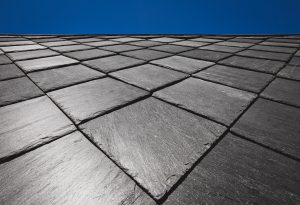 slate roof close-up