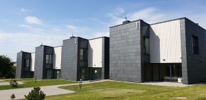 Our SSQ Domiz has been used on a residential development in Kretinga, Lithuania!