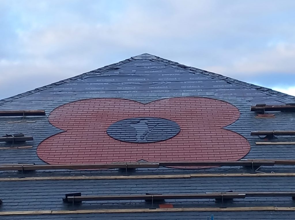 Cameron Barracks with roofing slate